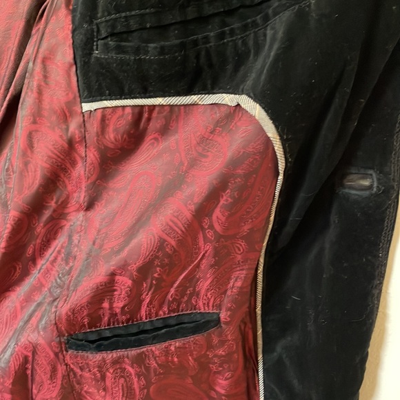 Vintage black, velour military style jacket from Pepe Jeans - Picture 2 of 6